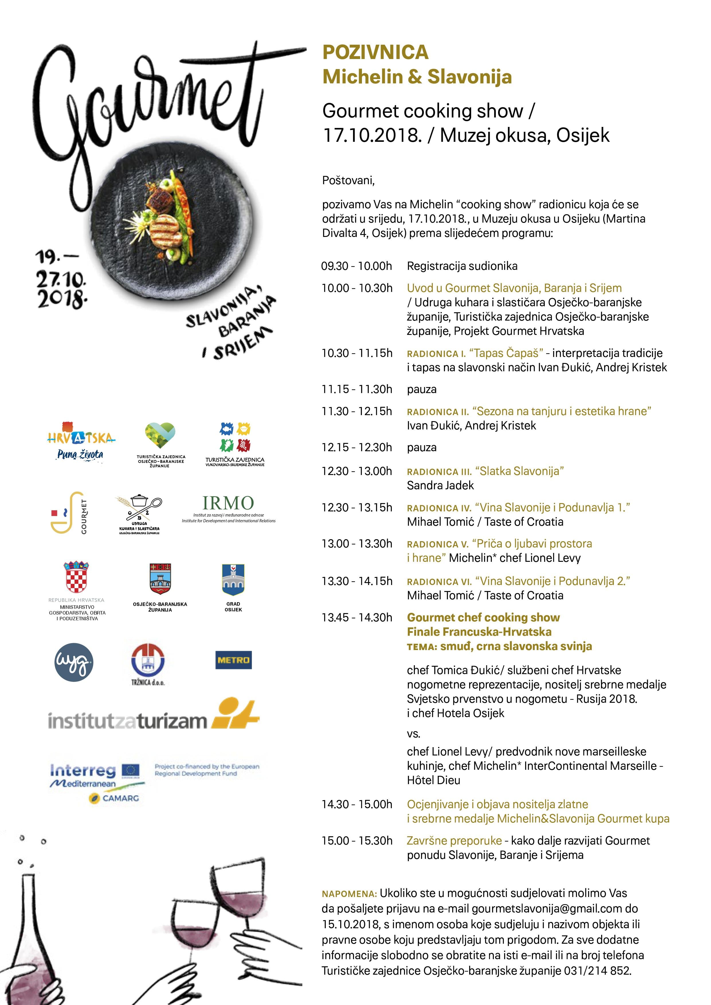 Gourmet priča Slavonije, Baranje i Srijema 